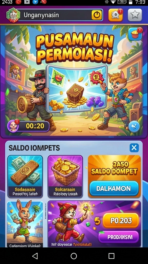 Tangkapan layar memperlihatkan lingkungan menawan dalam game.