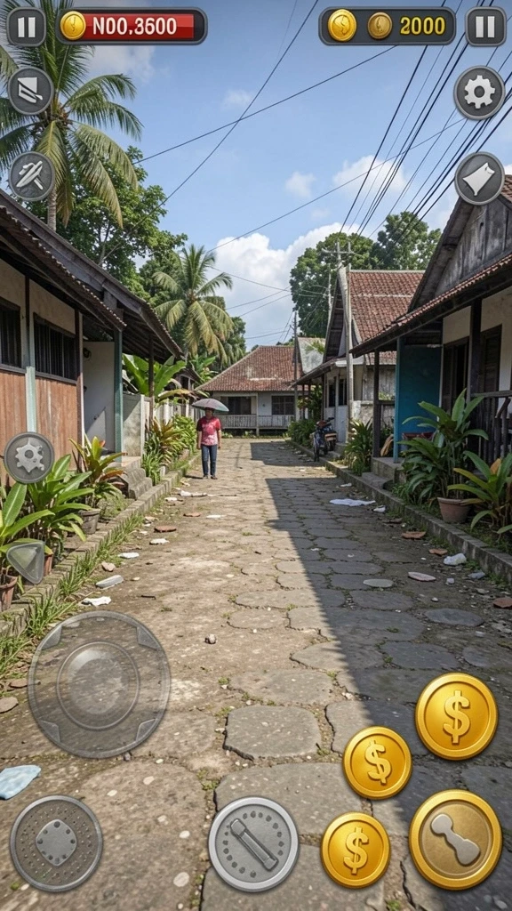 Tampilan antarmuka yang sederhana namun menarik.