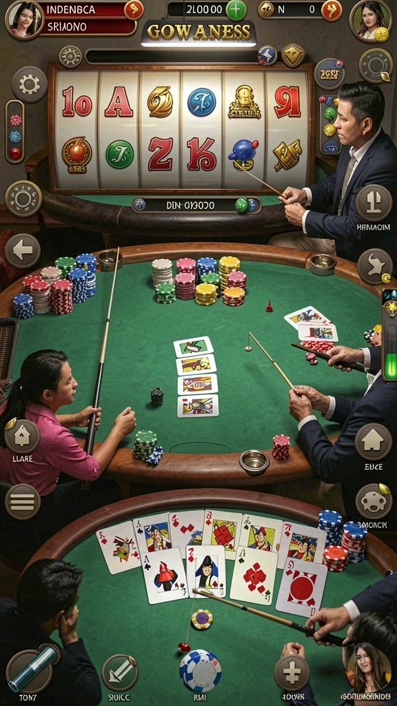 Tangkapan layar dari level yang menantang di 999ZK.