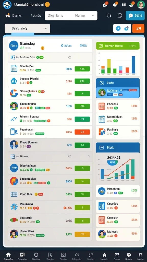 Karakter yang dapat diupgrade dengan reward.