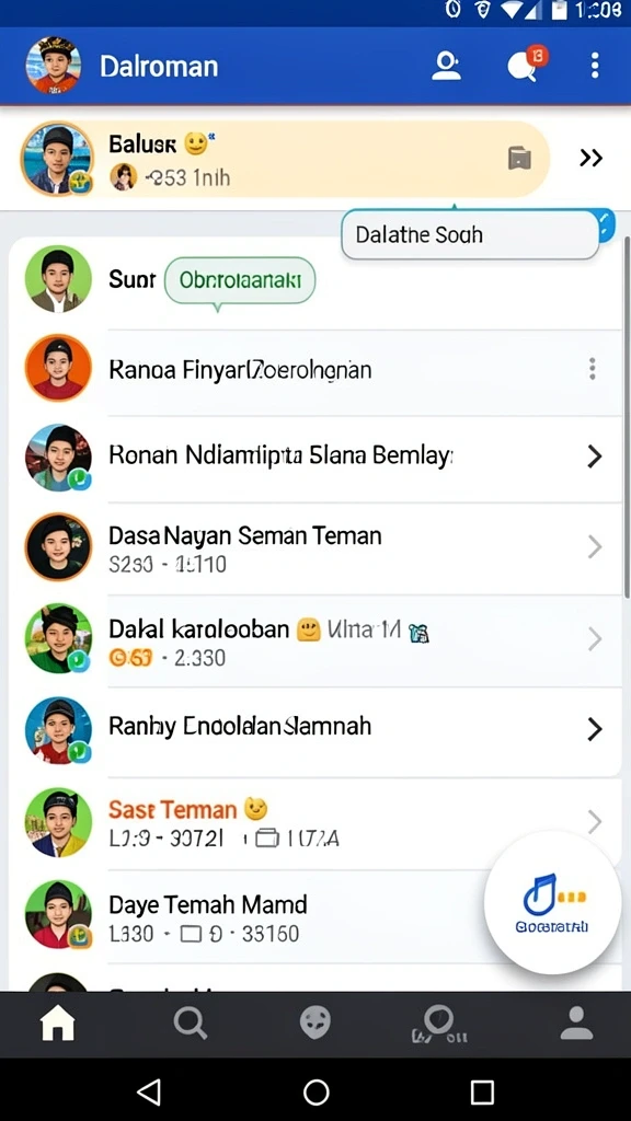 Antarmuka yang user-friendly dan intuitif.