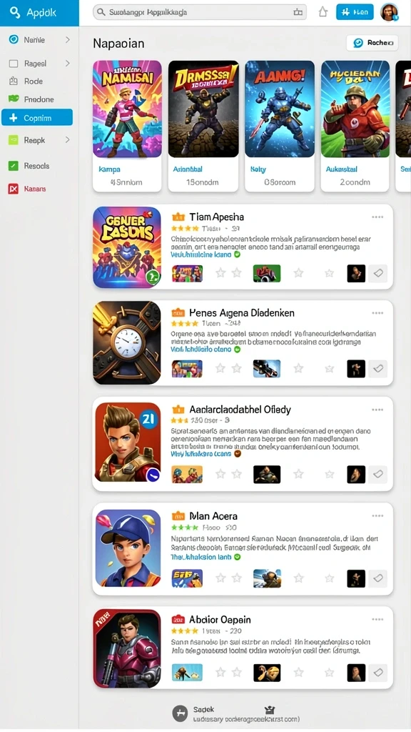 Screenshot menampilkan karakter utama dalam aksi petualangan.
