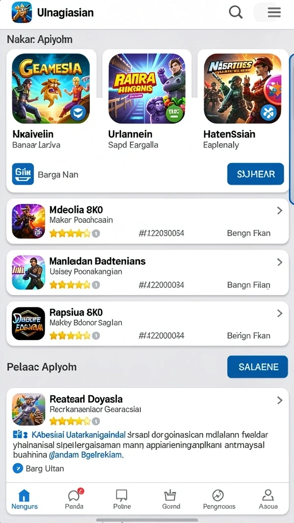 Tampilan antarmuka utama DEWA1000 yang menarik.