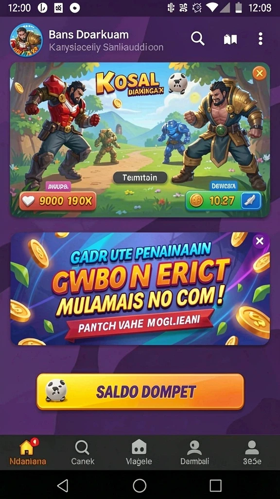 Momen seru dalam turnamen DEWA1000.