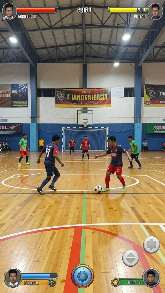 Tampilan antarmuka yang intuitif dan menarik.