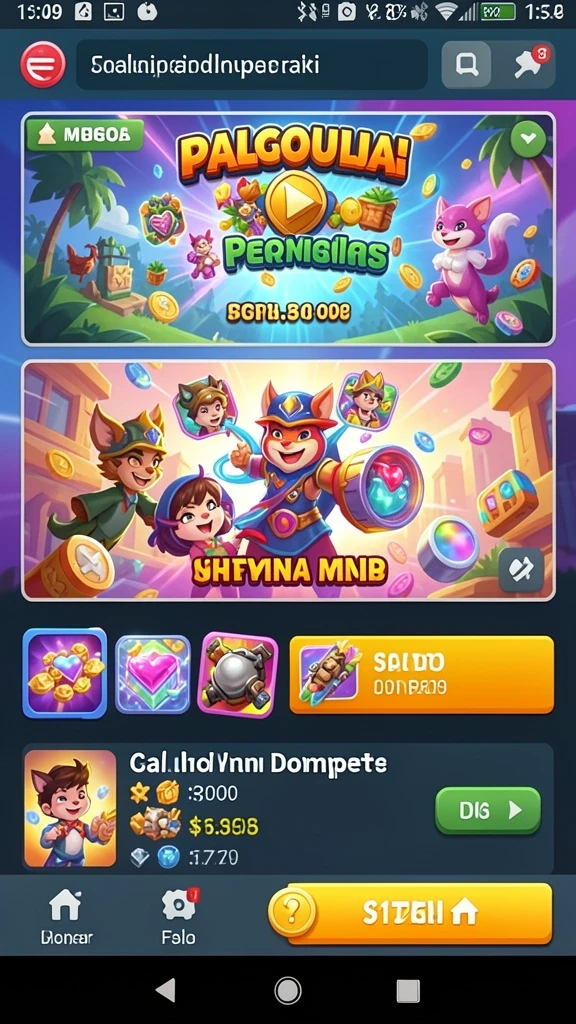 Karakter-karakter unik yang dapat dipilih dan dimainkan.