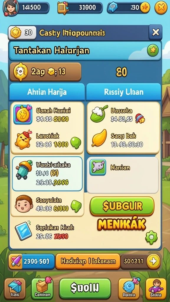 Fitur bonus menarik untuk meningkatkan peluang menang.