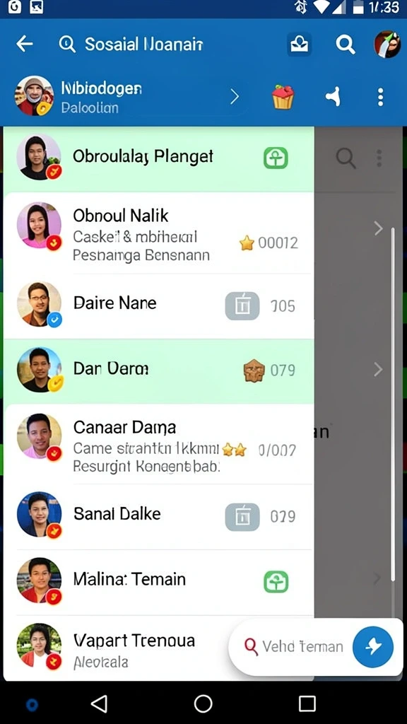 Kompetisi di leaderboard yang seru dan interaktif.