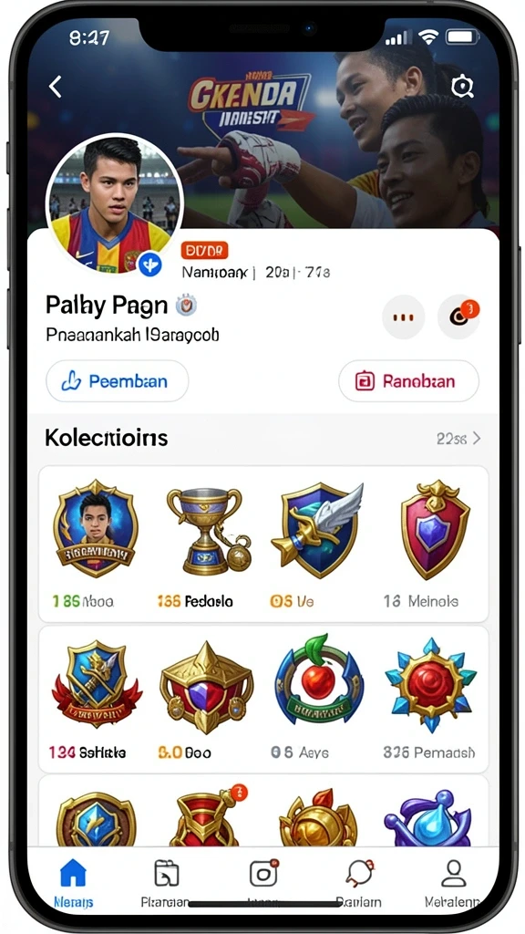 Kompetisi online yang seru dengan pemain dari seluruh dunia.