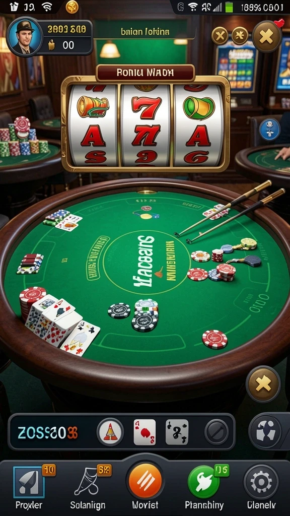 Pemandangan menakjubkan dari dunia game INS55.