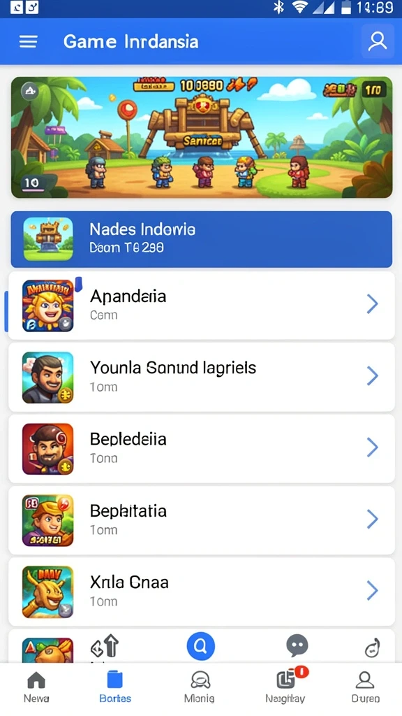 Tangkapan layar memperlihatkan leaderboard kompetitif antar pemain.