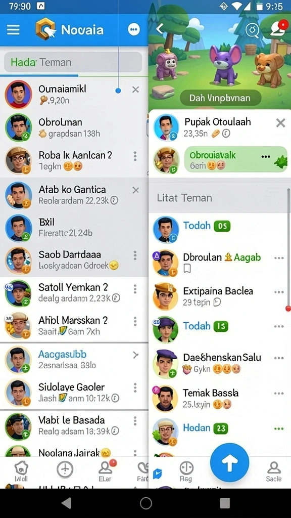 Tampilan antarmuka yang menarik dan mudah digunakan.