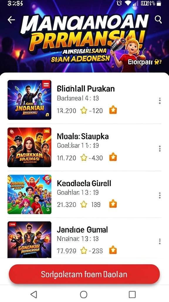 Fitur tantangan harian untuk meningkatkan keterampilan pemain.