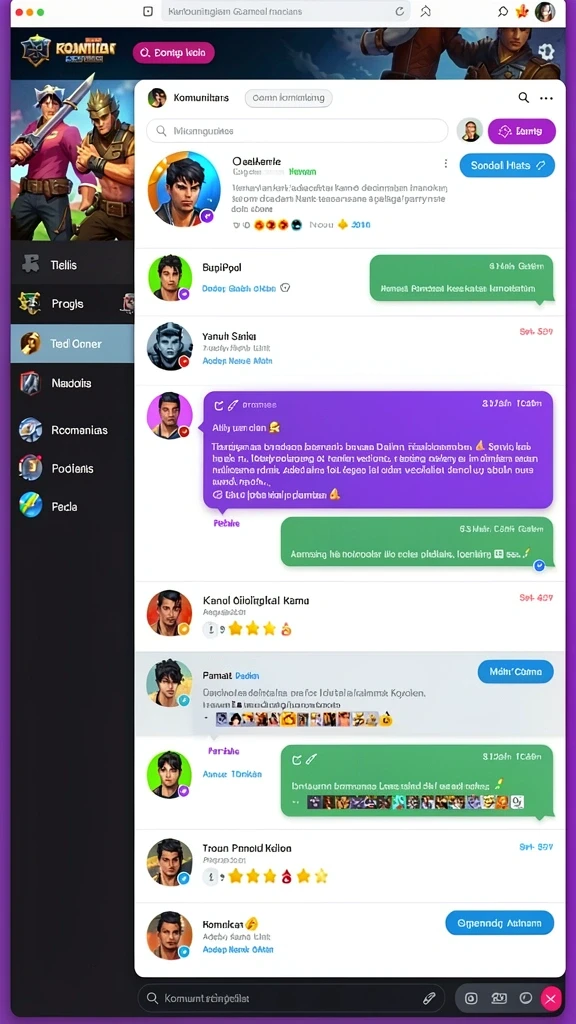 Mode multiplayer yang memungkinkan bermain dengan teman.
