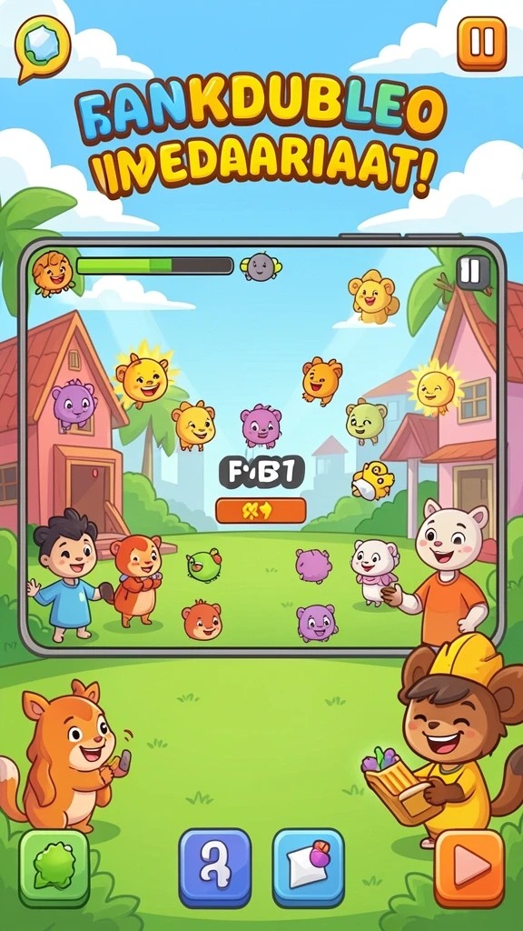 Fitur multiplayer yang memungkinkan bermain dengan teman.