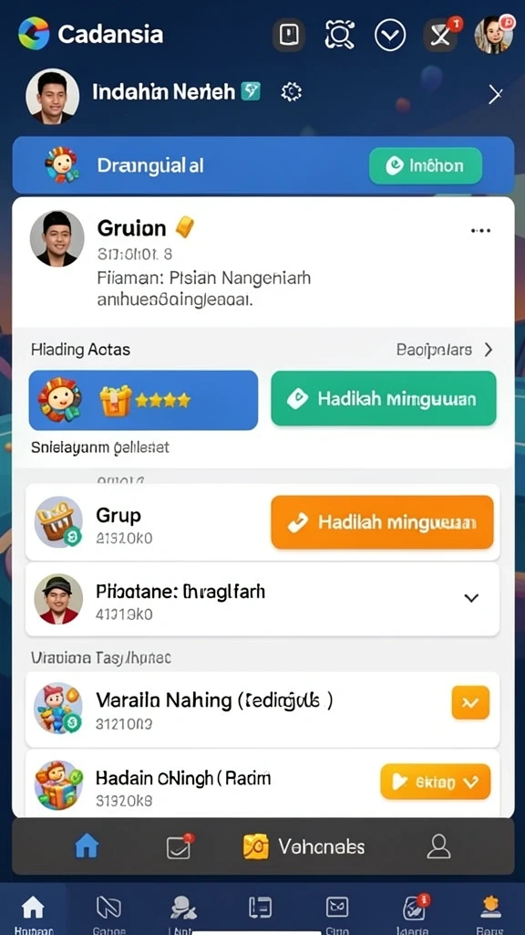 Pengalaman bermain multiplayer yang seru.
