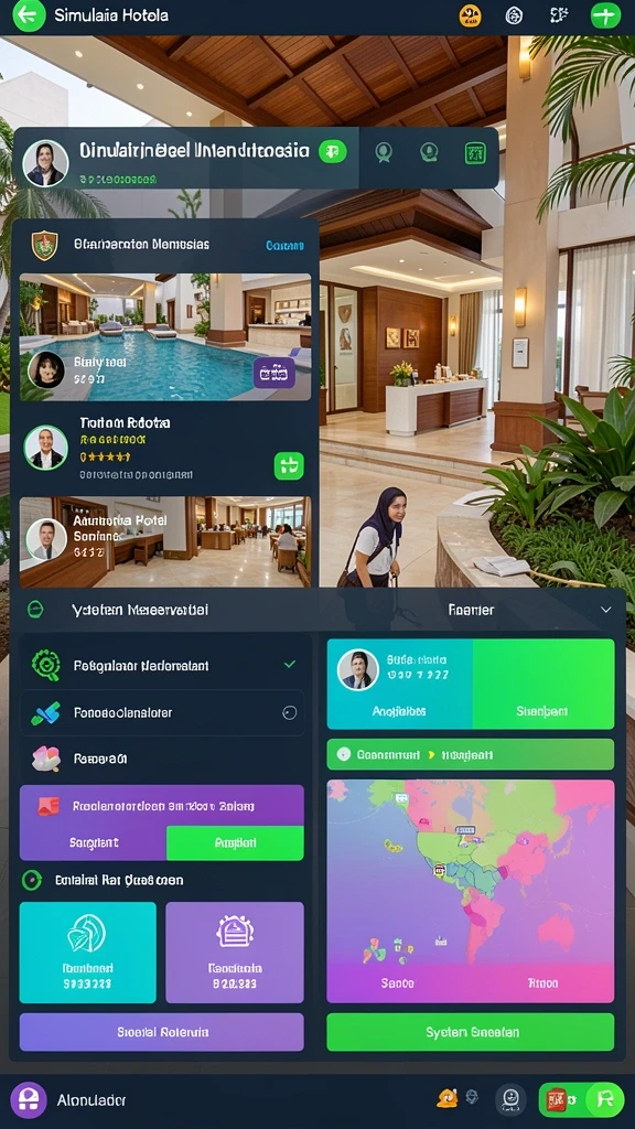 Tampilan antarmuka yang menarik dan user-friendly.