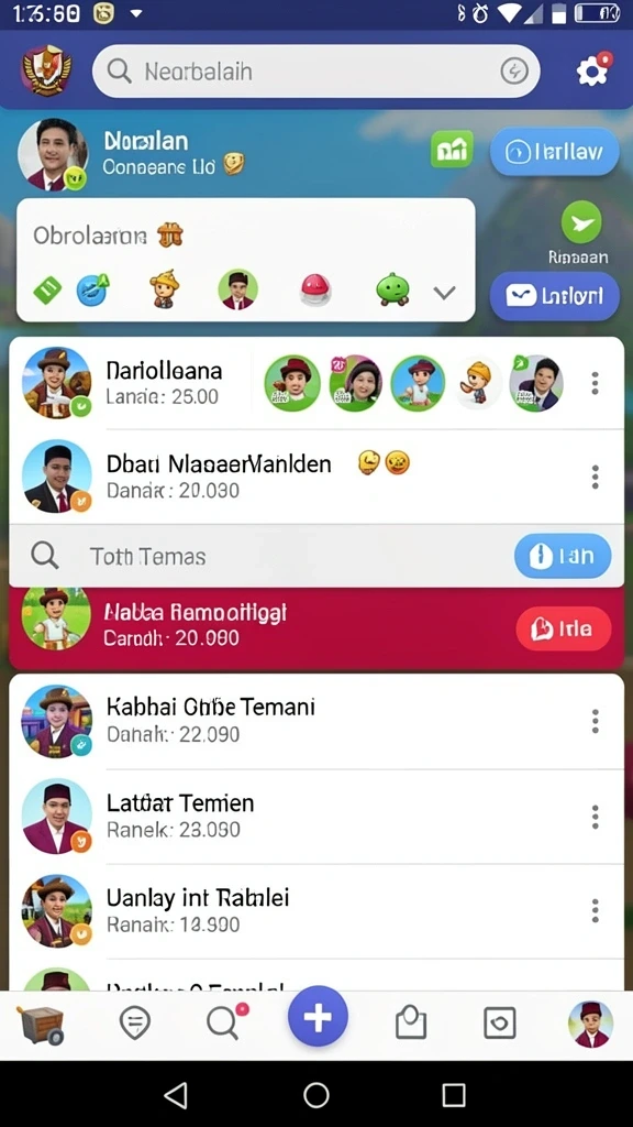 Tampilan antarmuka yang menarik dan mudah digunakan.