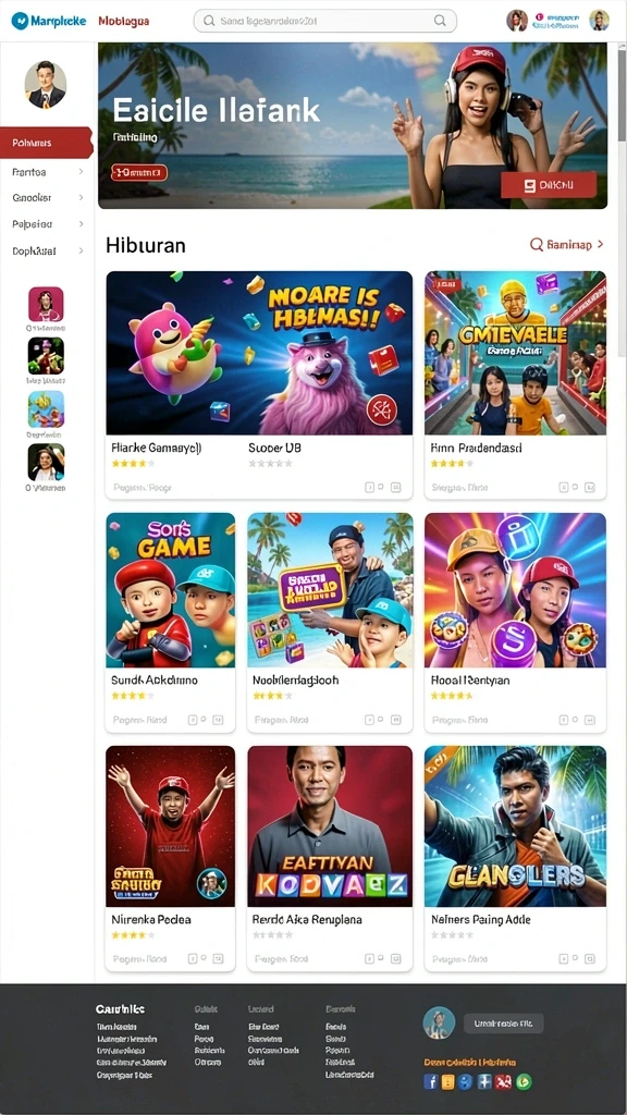 Screenshot menunjukkan aksi mendebarkan di dalam game.