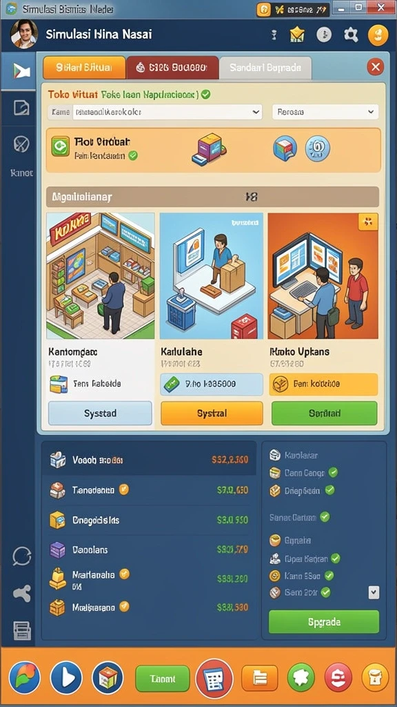 Tampilan utama aplikasi TOTO1000 yang menarik dan user-friendly.