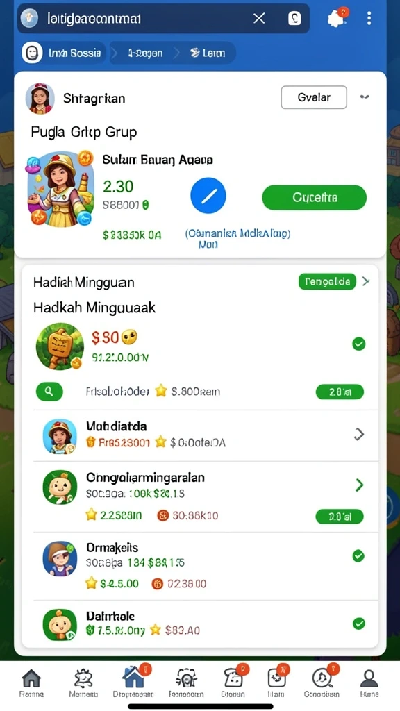 Grafis yang memukau dan penuh warna.