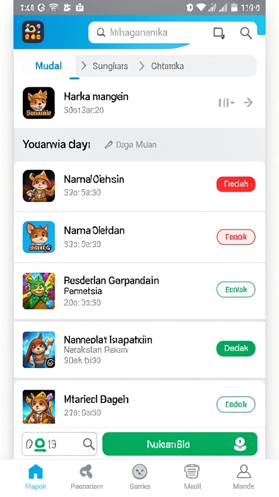 Mode permainan baru yang menantang.