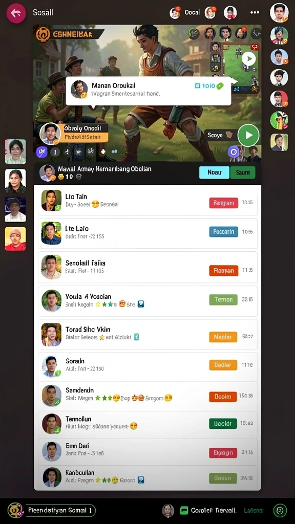 Tampilan antarmuka pengguna yang bersih dan intuitif.
